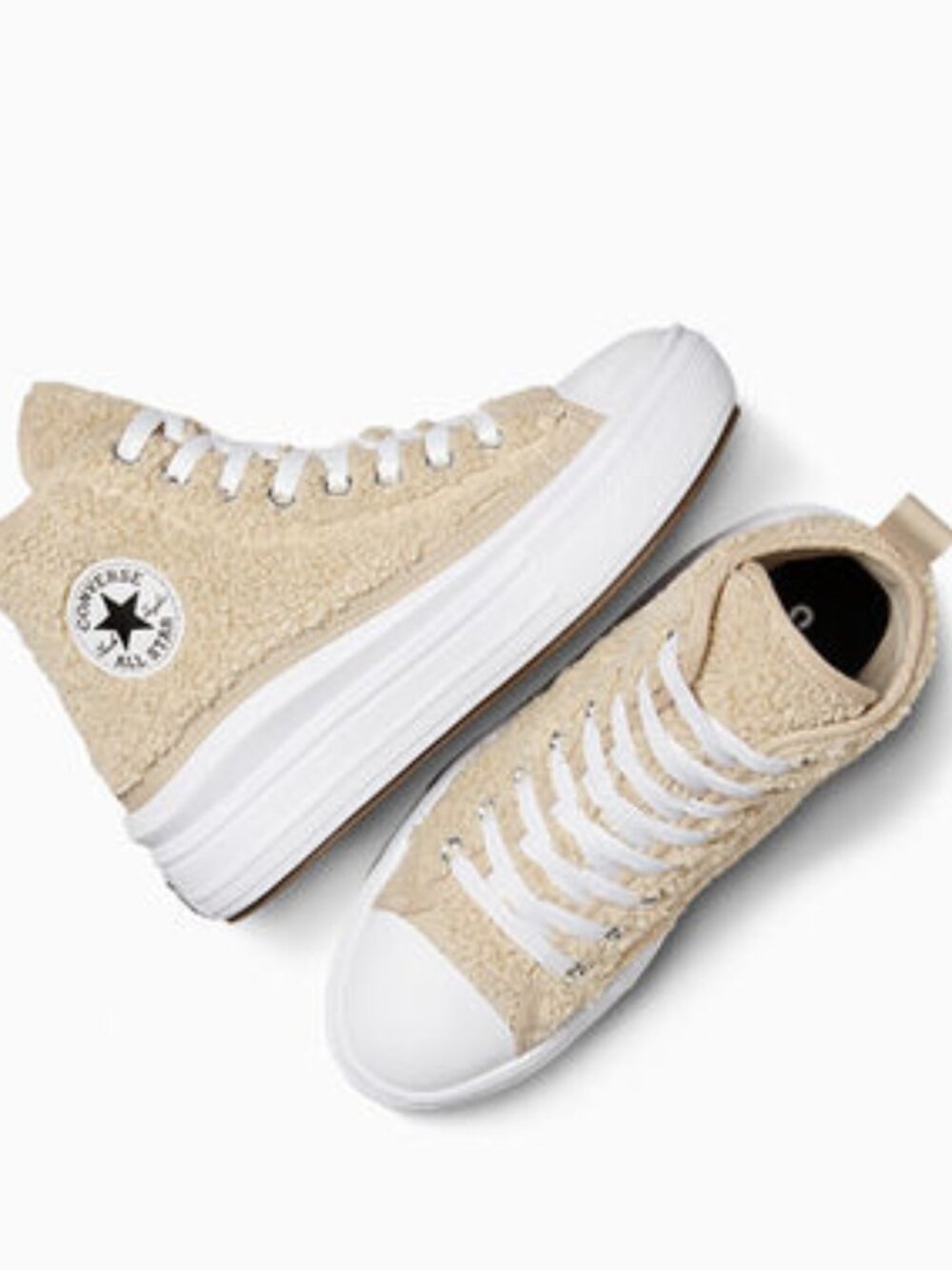 Converse Chuck Taylor All Star Move Platform Sherpa High Top Sneakers